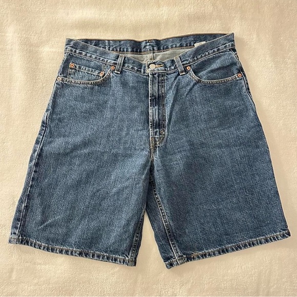 Levi's Men's Blue Jean Shorts - Picture 1 of 8